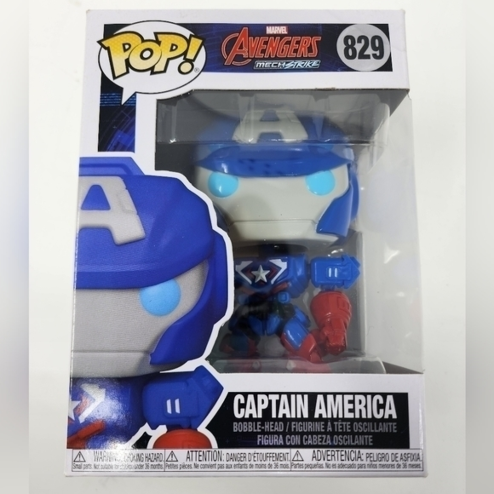 NWT Funko POP Captain America #‎ 829